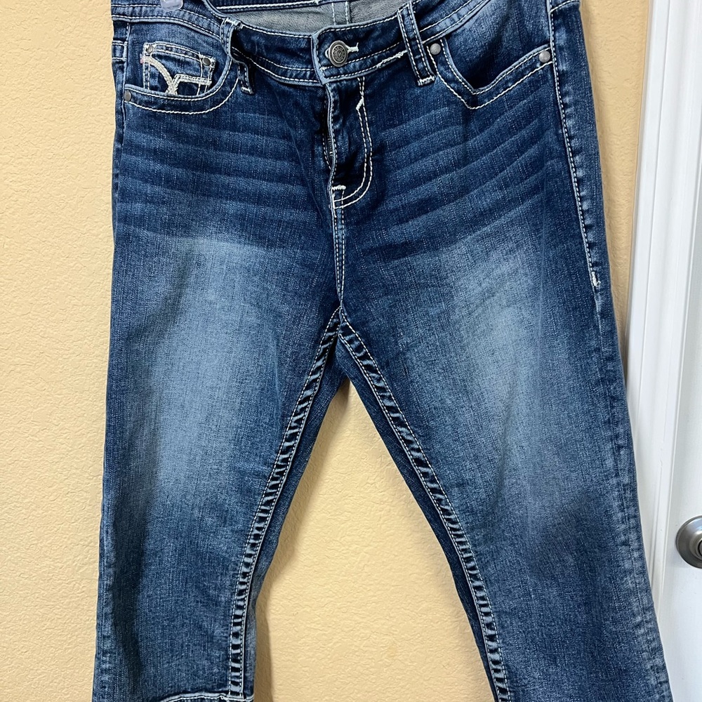 Vigoss Indigo Straight Leg Jeans